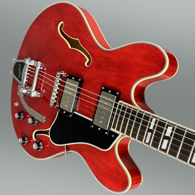 Eastman T486B-RD w/ Bigsby  2022 Red image 5
