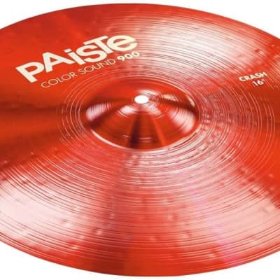 PAISTE cymbal (Color Sound 900 Crash 16) image 1