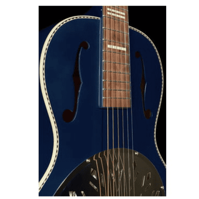 Immagine Recording King RPH-R2-MBL | Series 7 Single 0 Resonator, Matte Blue. New with Full Warranty! - 17