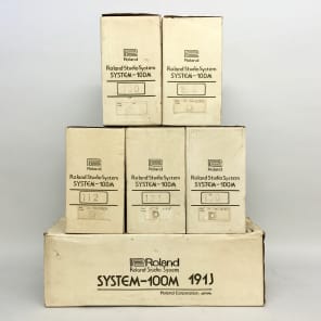 Roland System-100M D Set w/ Original Box + 180 Keyboard image 11