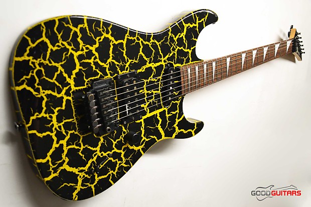 Charvel Dk090！美品！ Charvel Dinky Custom DK-090 90's Blue Crackle MIJ Japan Superstrat