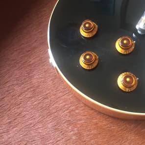 Gibson Les Paul '58 Reissue R8 Custom Historic 2000 Black Top/Natural back and sides image 4