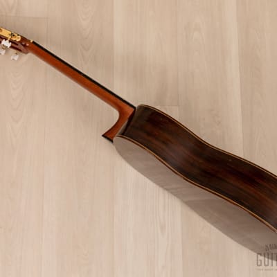 1976 Teruaki Nakade Model C15 Vintage Classical Guitar, Spruce & Brazilian Rosewood w/ Case image 15