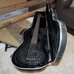 Ibanez SDGR SRX 505 - 5 String Bass Guitar - Gray / Black image 4