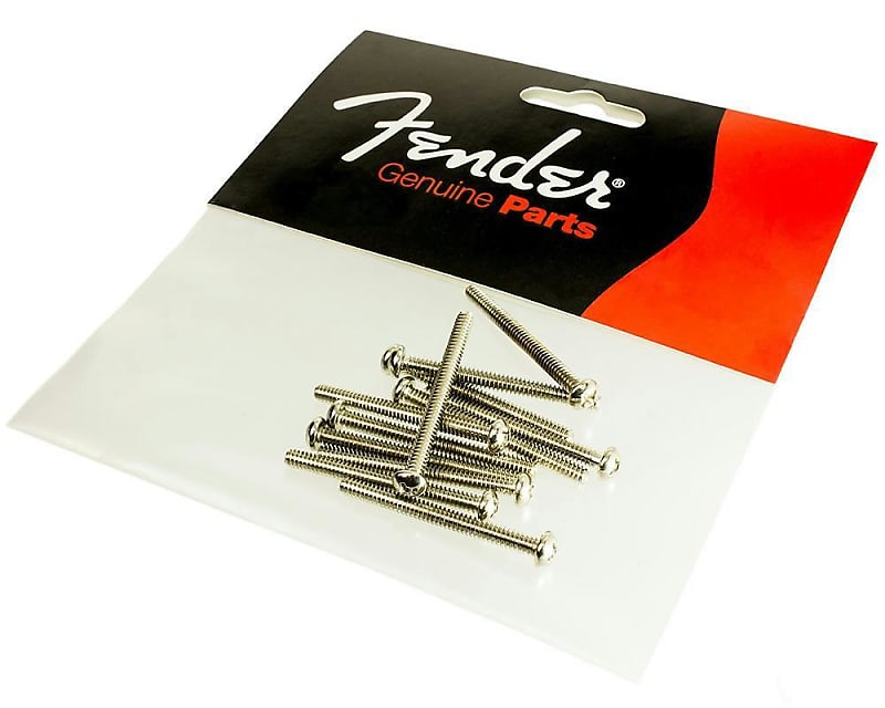 Fender Vintage / Standard Bass Bridge Intonation Screws (12) image 1