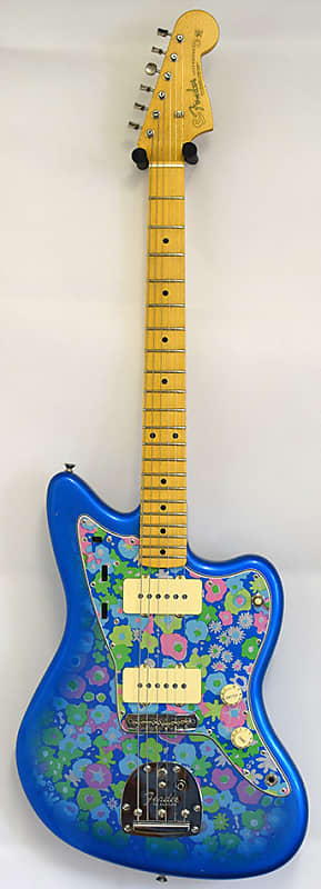 Fender Jazzmaster CC Blue Floral MB-GF