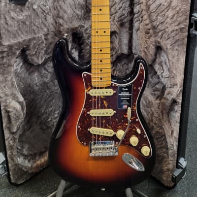 New, open box, Fender American Professional II Stratocaster 2024 3 Color Sunburst, Free Shipping! image 2