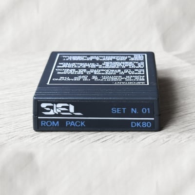 SIEL DK-80 ROM pack cartridge Set N. 01 // RARE FIND