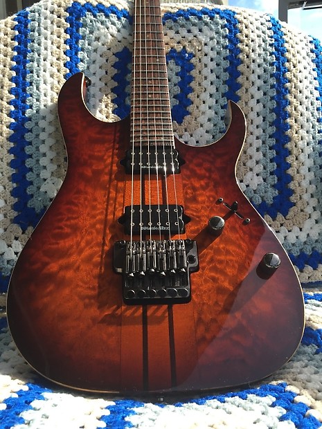 Ibanez RGT320Q Prestige Regal Brown Burst
