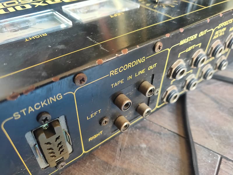 1980's Maxon RM60 Channel Stereo Vintage Mixer | Reverb