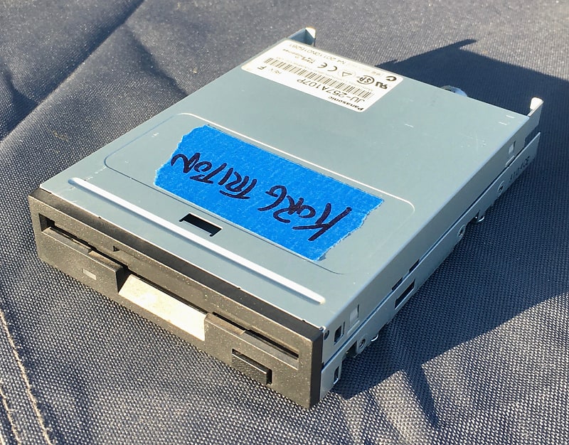 Triton Rack Floppy Drive Reverb