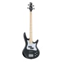 Ibanez SR Mezzo SRMD200 Short Scale Bass Guitar - Black Flat - Display Model