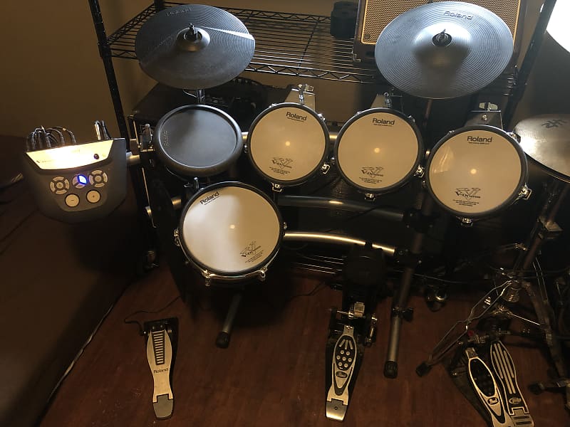 Updated Roland TD6V Electronic Drum Set with Roland Drum Reverb