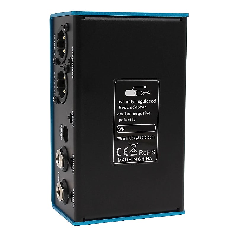 Mosky Bright Flame DI Box Effect Pedal Pre-amp Simulator