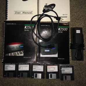 Kurzweil K2500 with KDFX and Sampling Options loaded Lots of