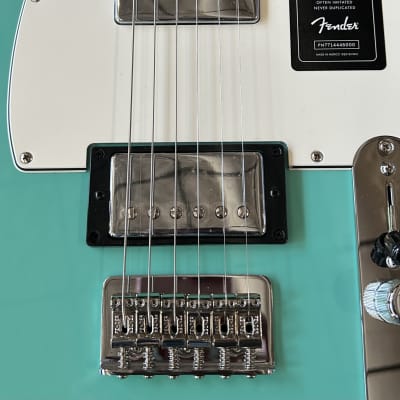 Fender Player Telecaster HH with Pau Ferro Sea Foam Green  #MX23072106 7 lbs  8.4 oz image 4