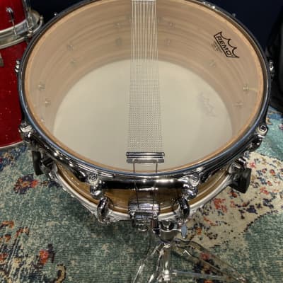 Yamaha - 14x6.5" CMSD1465 Bamboo Snare Drum 2008, Natural Satin image 14