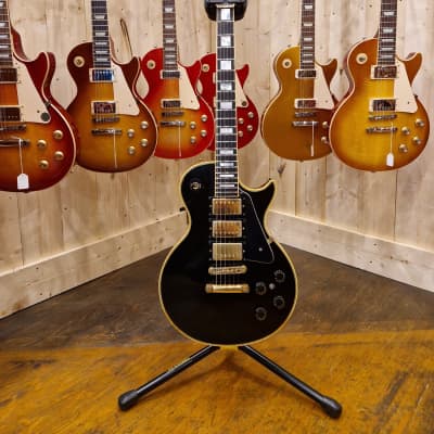 Gibson Les Paul Custom 3 Pick Up Black 1980 image 5