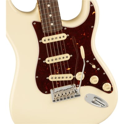 Fender American Professional II Stratocaster, Rosewood Fingerboard, Olympic White image 4
