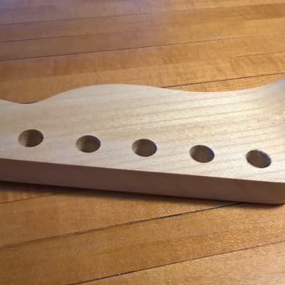 Telecaster Neck -- Unknown Brand; Maple Fretboard; New Condition (Never Installed); w/ Nut image 3