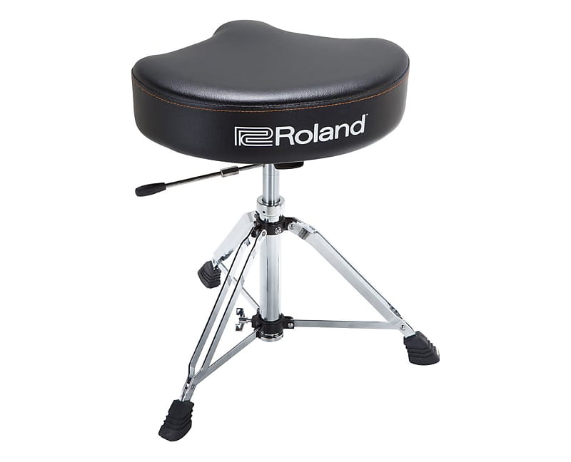 Roland RDT-SHV Drum Throne with Vinyl Saddle Seat 2020 image 1