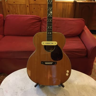 1958 Kay Jumbo Acoustic Electric Guitar and Case for sale