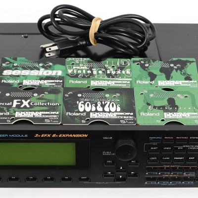 Roland JV-2080 64 Voice Synthesizer Module w/ 6 Expansion Boards