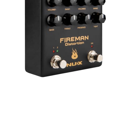 NuX NDS-5 Fireman Dual-Channel Distortion Verdugo Series Effects Pedal image 5