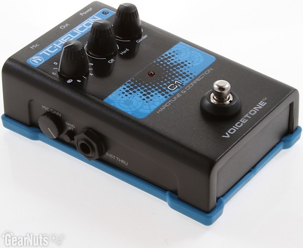 TC-Helicon VoiceTone C1 Hardtune and Pitch Correction Pedal | Reverb