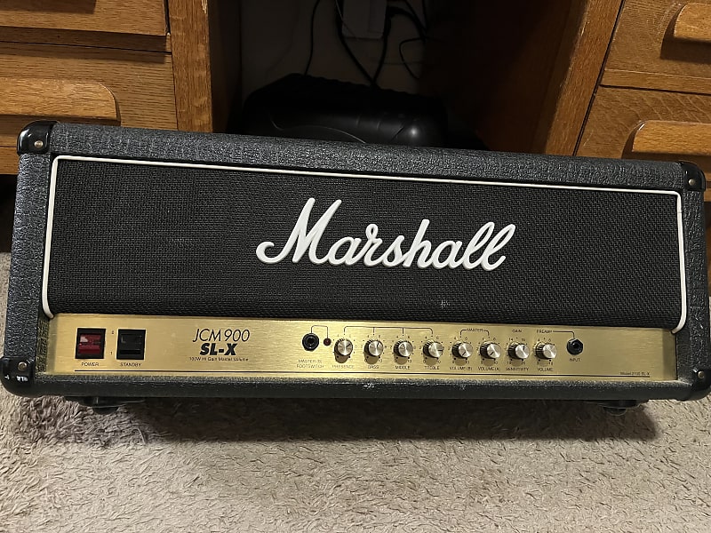 Marshall JCM 900 Model 2100 SL-X 100-Watt Hi Gain Master Volume Head |  Reverb