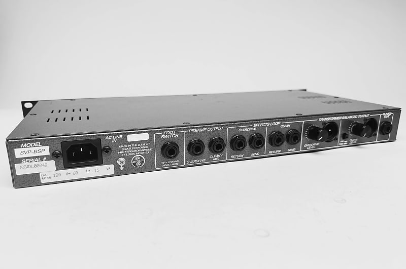 Ampeg SVP-BSP Bass Preamp | Reverb