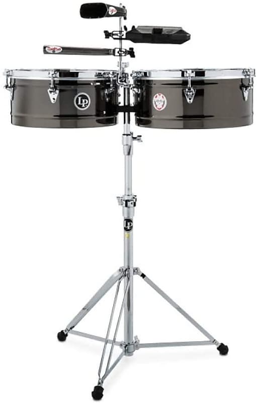 Latin Percussion Karl Perazzo TopTuning Timbales (LP1415KP) Reverb