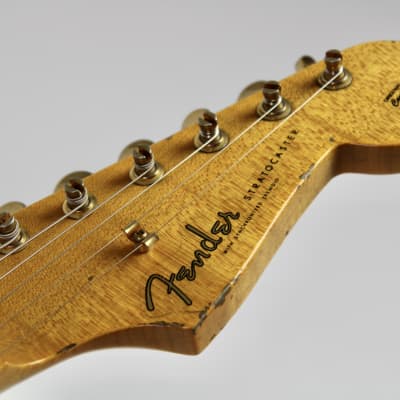 Fender Custom Shop 60s Strat Relic Gold Hardware Yuriy Shishkov Masterbuilt LakePlacidBlue ONE OF A KIND image 9
