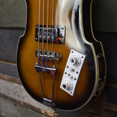 Guyatone VB-28 Violin Bass 1970's | Reverb
