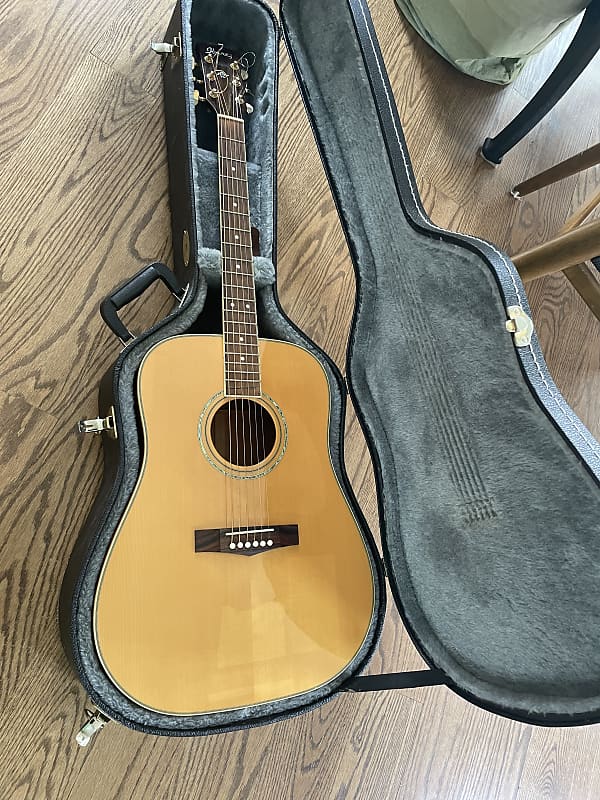 2001 Ibanez Artwood AW-100 with TKL case | Reverb