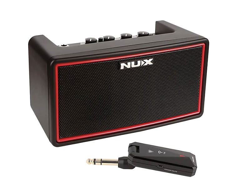 Nux Mighty Air wireless rechargeable stereo guitar amplifier with
