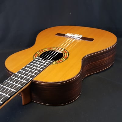 Jose Ramirez Studio 1 C Cedar Top Nylon String Classical Guitar w/ Logo'd Hard Case image 3