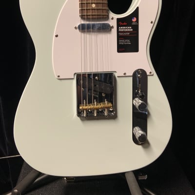 Fender American Performer Telecaster with Rosewood Fretboard 2018 - Present - Satin Sonic Blue image 1