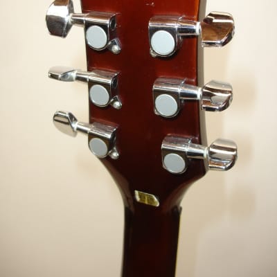 Jay Turser 335-Style Semi-Hollow Electric Guitar, Sunburst image 11