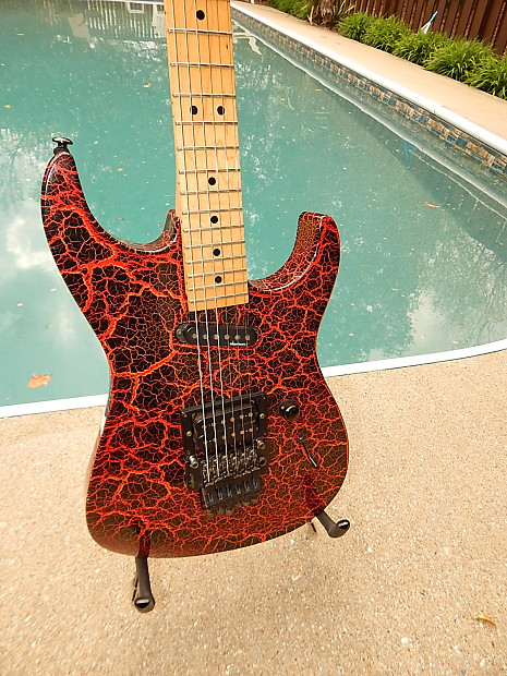 Charvel 3DR 1988 Lava Crackle Reverb Finland