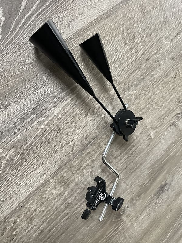 LP Agogo Bells With Universal Mounting Bracket And Claw Clamp Reverb