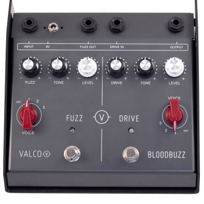 Valco BloodBuzz - Fuzz / Drive - Dual Channel Boutique Guitar Effects Pedal from Eastwood for sale