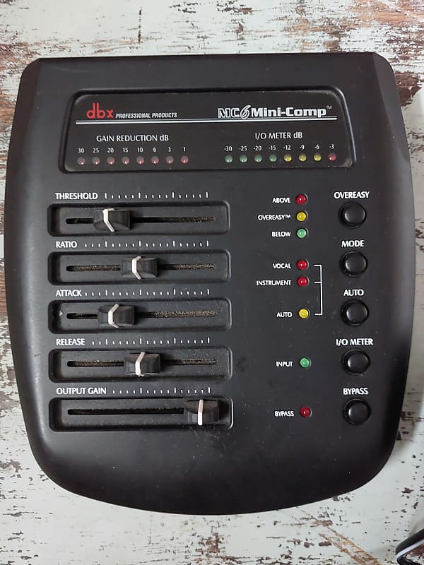 dbx MC6 Mini-Comp 2000s - Black