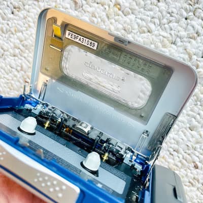 [RARE FULL SET] PANASONIC SX50 Walkman Cassette Player, Near Mint Silver, Working ! image 9