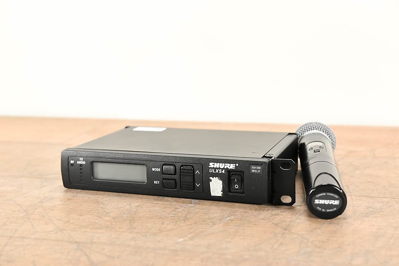 Shure ULXS24/58 Wireless Handheld Mic System - J1 Band (NO POWER SUPPLY) CG004X0 image 1