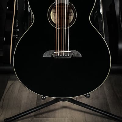 Alvarez ABT610E Baritone Acoustic/Electronic Guitar - Black image 2