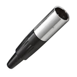 Seismic Audio SAPT4 3-Pin Mini XLR Male Cable Connector