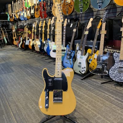 Fender Player Telecaster Left-Handed with Maple Fretboard Butterscotch Blonde image 1