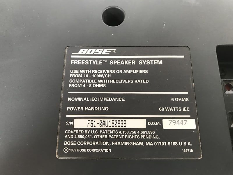 Bose Freestyle Speaker System Pair