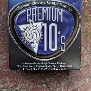 3 Packs Musician's Friend Premium 10s Electric Guitar Strings image 1